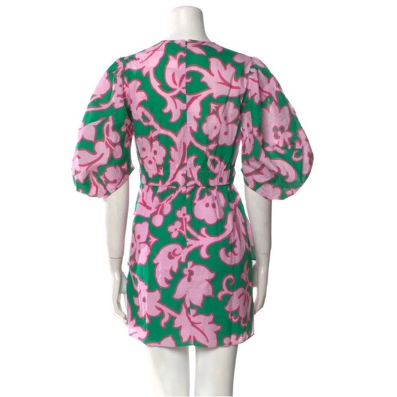 RHODE Pink and Green Floral Dress - Picture 6 of 6